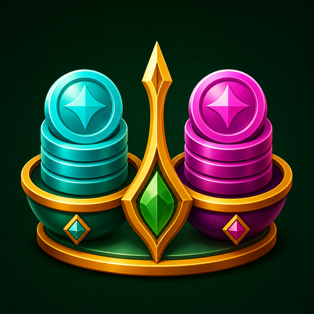 SweepJungle bonus coin split badge