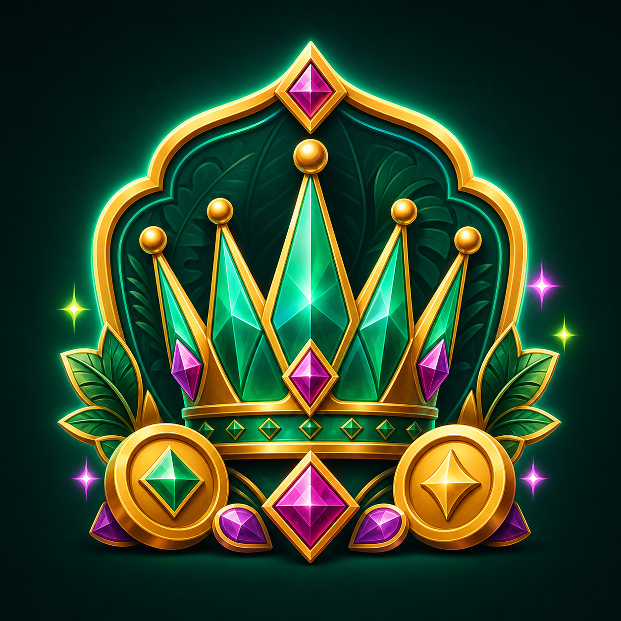 SweepJungle VIP crown badge